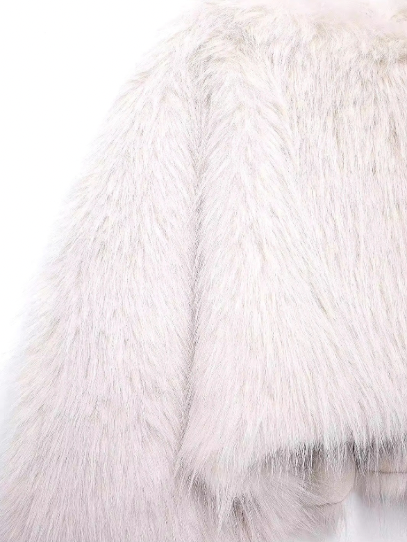 Snowy Softness Cropped Sweater