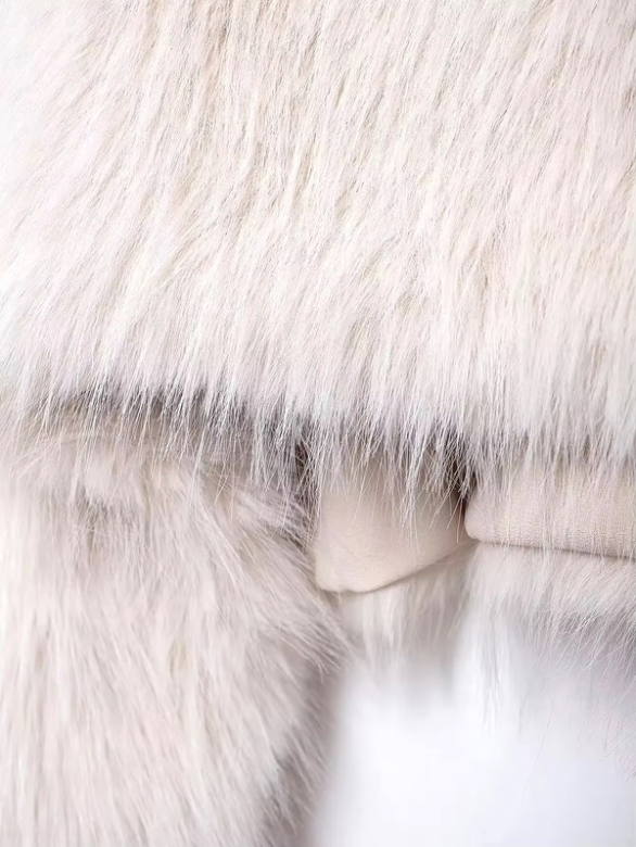 Snowy Softness Cropped Sweater