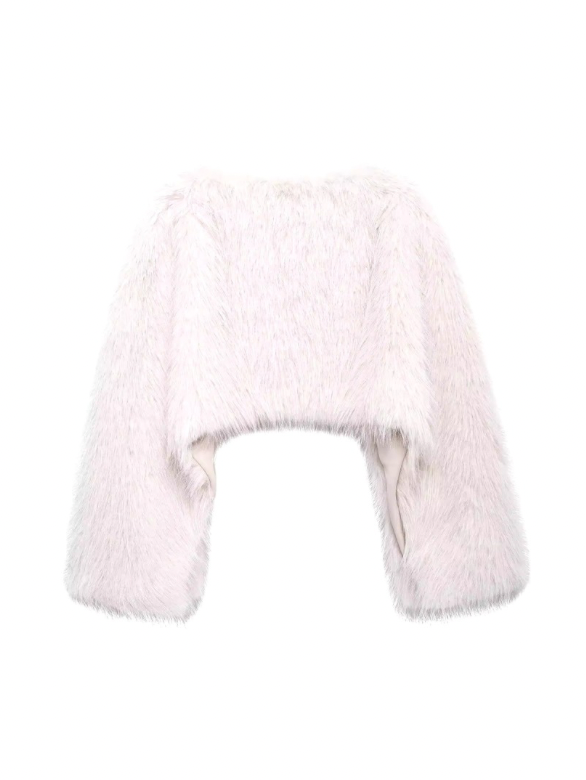 Snowy Softness Cropped Sweater