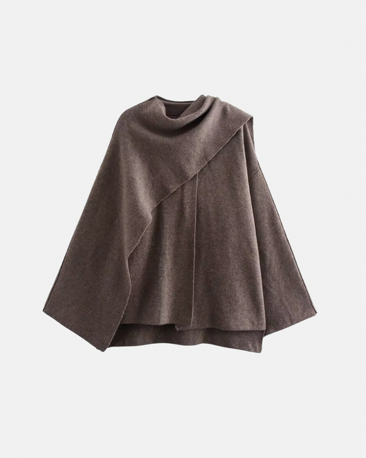 Classic wool cape
